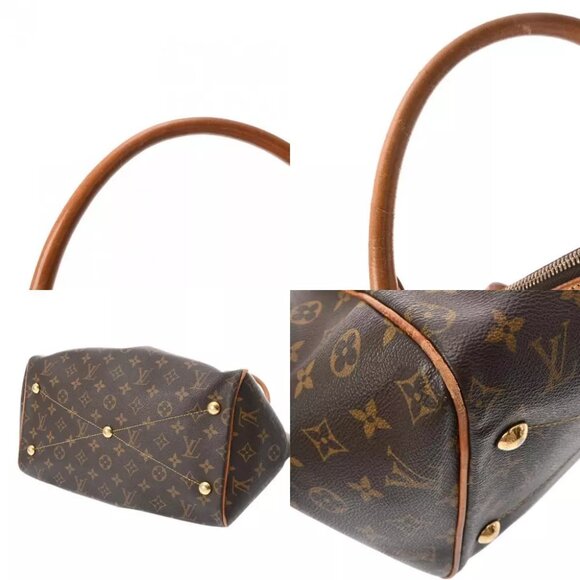 LOUIS VUITTON Monogram Brown M40144 hand bag - Picture 12 of 12